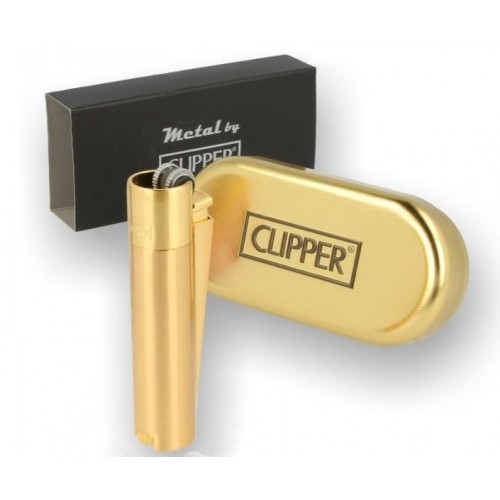 Bricheta Clipper - Gold Metal with Gift Box