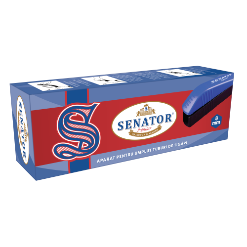 Aparat injectat tutun - Senator Popular Standard (8 mm)