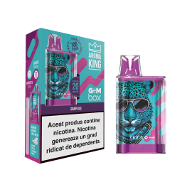 Aroma KING GeM Box - Grape Ice (700 pufuri) 20 mg