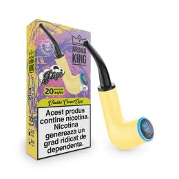 Aroma KING PIPE Colorfull Neon - Vanilla Cream Cigar (700 pufuri) 20 mg