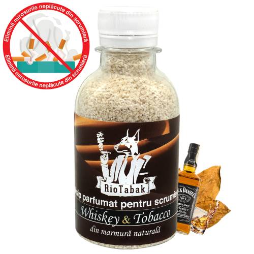 Granule parfumate pentru scrumiera Rio Tabak - Whiskey and Tobacco (200g)