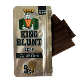 Foite din tutun pentru rulat - King BLUNT Zero (5)