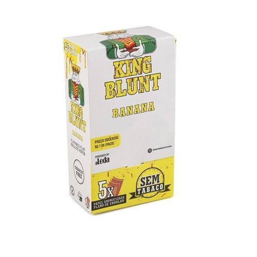 Foite din plante pentru rulat - King BLUNT Banana (5)