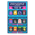 Bricheta ZENGAZ - Windproof Jetflame Mix Colour (Cube Display)