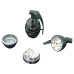 Grinder metalic - DON Grenade