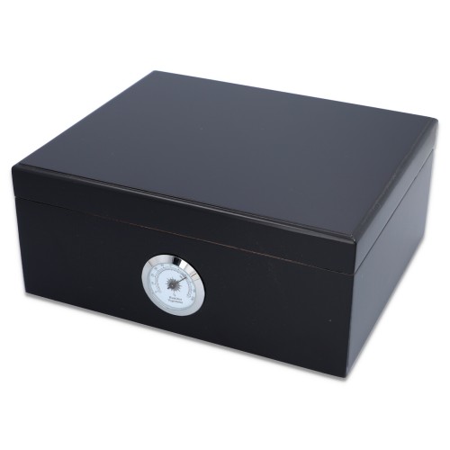 SET complet umidor cedru - DON Black (22 x 26 x 11) SET complet umidor cedru - DON Black (22 x 26 x 11)