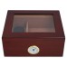Umidor cedru - DON Dark Mahony Luxury Window (22 x 26 x 11)