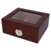 Umidor cedru - DON Dark Mahony Luxury Window (22 x 26 x 11)
