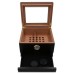 Umidor cedru - DON Dark Brown Window (26 x 22 x 16)