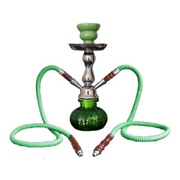 Narghilea - ElDoro Shisha - GREEN (25 cm, doua furtunuri) Narghilea - ElDoro Shisha - GREEN (25 cm, doua furtunuri)