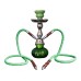 Narghilea - ElDoro Shisha - GREEN (25 cm, doua furtunuri) Narghilea - ElDoro Shisha - GREEN (25 cm, doua furtunuri)