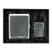 Gift SET Gentelo - Lighter with Cigarette Case Engraved (4073)