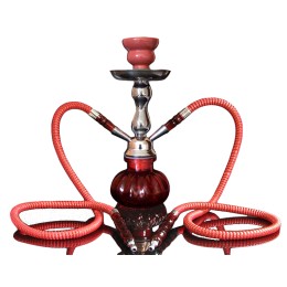 Narghilea - ElDoro Shisha - RED (25 cm, doua furtunuri) Narghilea - ElDoro Shisha - RED (25 cm, doua furtunuri)