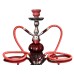Narghilea - ElDoro Shisha - RED (25 cm, doua furtunuri) Narghilea - ElDoro Shisha - RED (25 cm, doua furtunuri)