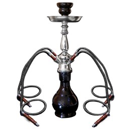 Narghilea - ElDoro Shisha - Arabian Black (49 cm, patru furtunuri)