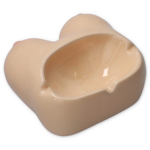 Scrumiera ceramica - Don Breast Shaped