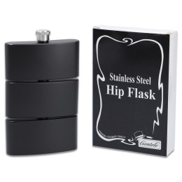Plosca bauturi din trei piese - Hip Flask Black (3x90 ml) Plosca bauturi din trei piese - Hip Flask Black (3x90 ml)