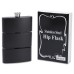 Plosca bauturi din trei piese - Hip Flask Black (3x90 ml)
