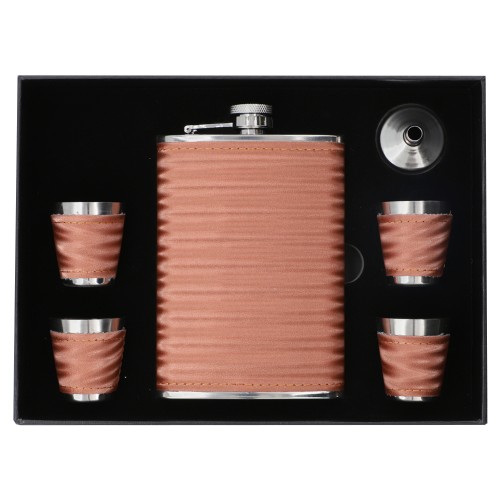 Gift SET Don - Hip Flask and Cups Luxury