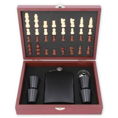 Gift SET Don - Chess and Hip Flask Gift SET Don - Chess and Hip Flask