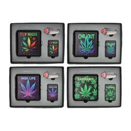 Gift Set BOX - Lighter, Cigarette Case and Accesories 1024 Gift Set BOX - Lighter, Cigarette Case and Accesories 1024