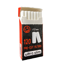 Filtre rulat Altora - 5,7 mm Ultra Slim Pre-Cut Stick (120)