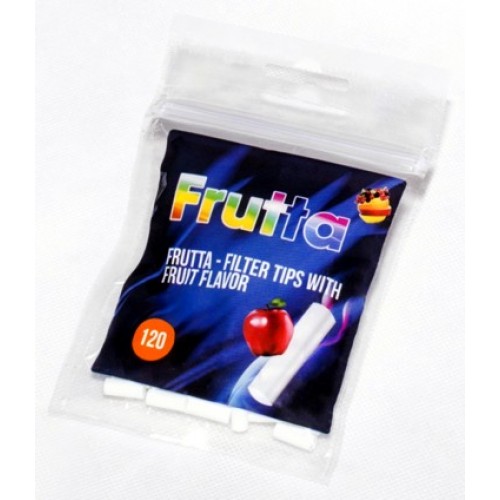 Filtre rulat Frutta - 6 mm Slim cu aroma de Mere (120)