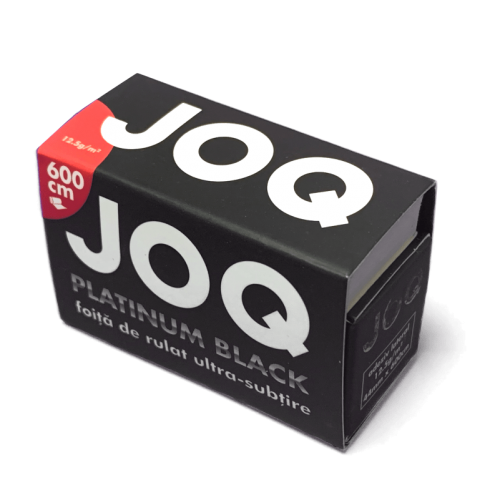 Foite rulat JOQ - Rola Platinum Black + Filter Tips (6 m)