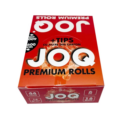 Foite rulat JOQ - Rola Premium Rasta + Filter Tips (6 m)