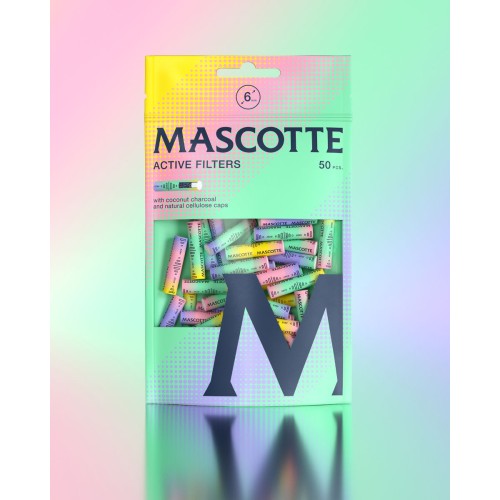 Filtre cu carbon activ Mascotte - Bright Colors 6 mm (50)