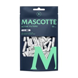 Filtre cu carbon activ Mascotte - 6 mm Slim (50)