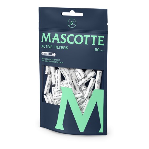 Filtre cu carbon activ Mascotte - 6 mm Slim (50)
