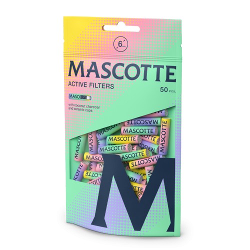 Filtre cu carbon activ Mascotte - Bright Colors 6 mm (50)