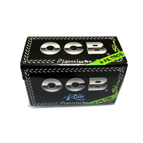 Foite rulat OCB - Premium Slim Rola + Filter Tips (4 m)