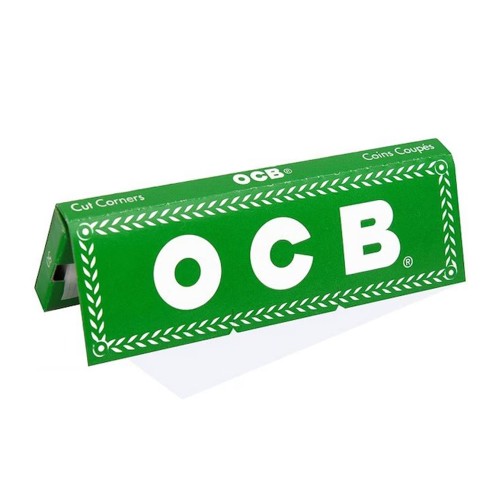 Foite rulat OCB - Standard No 8 Green Cut Corners (50)