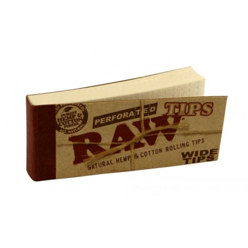 Filtre rulat RAW din carton - Filter Tips WIDE Perfored (50)