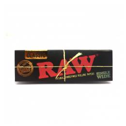 Foite rulat RAW - Single Wide Black Classic (50)