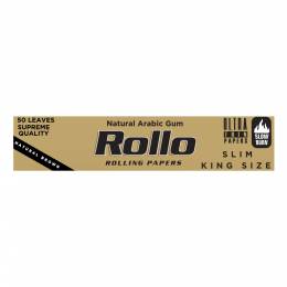 Foite rulat Rollo - Brown Slim King Size 110 mm (50)