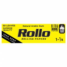 Foite rulat Rollo - Yellow Organic 78 mm (1 1/4) (50)