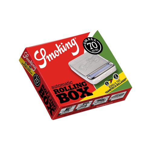 Aparat rulat foite (Roller BOX Automatic) Metalic - Smoking (70 mm)