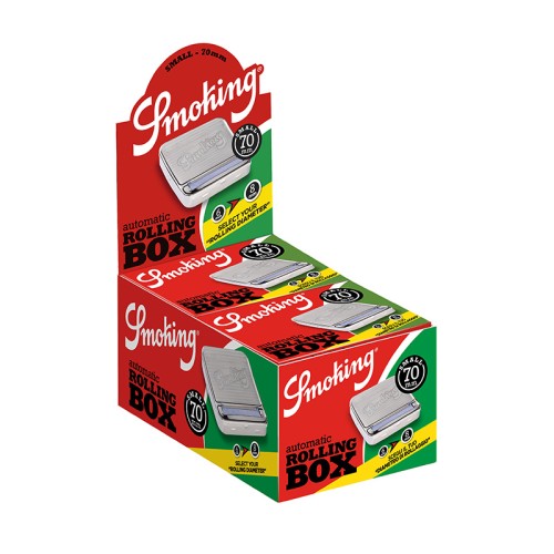Aparat rulat foite (Roller BOX Automatic) Metalic - Smoking (70 mm)