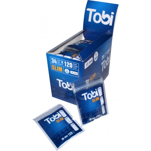 Filtre rulat TOBI - 6 mm Slim (120)