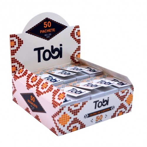 Filtre rulat TOBI din carton - Filter Tips WIDE Perfored (32)