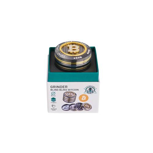 Grinder Champ - High Bitcoin 50 mm / 4 parti