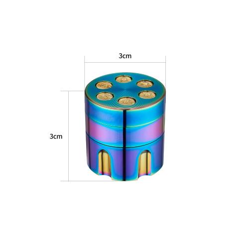 Grinder Champ - Metalic High Mini Bullet 30 mm / 3 parti