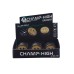 Grinder Champ - Metalic Yellow Smile 30 mm / 2 parti