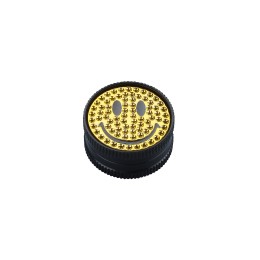 Grinder Champ - Metalic Yellow Smile 30 mm / 2 parti