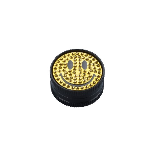 Grinder Champ - Metalic Yellow Smile 30 mm / 2 parti