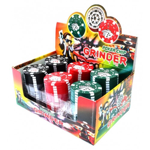 Grinder - TORO Pokerchip metal 45 mm / 3 parti