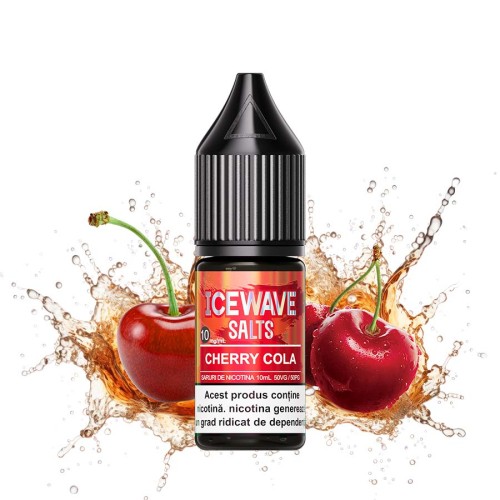 Lichid ICEWAVE Salt - Cherry Cola (10 ml) 10 mg